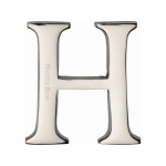 M Marcus Heritage Brass Letter H - Pin Fix 51mm